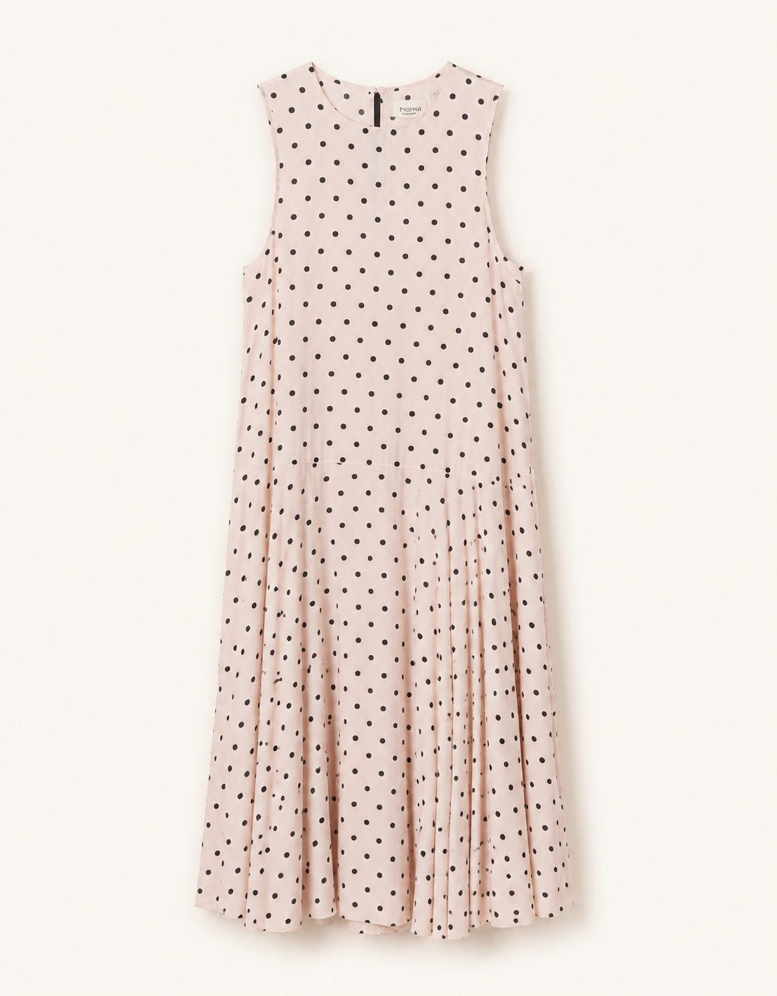 Vestido lunares de tirantes
