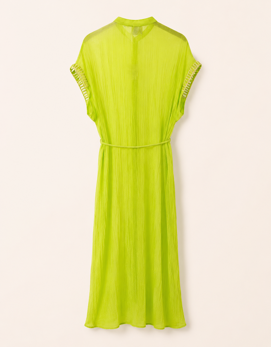 Vestido ALYSY con volante delantero