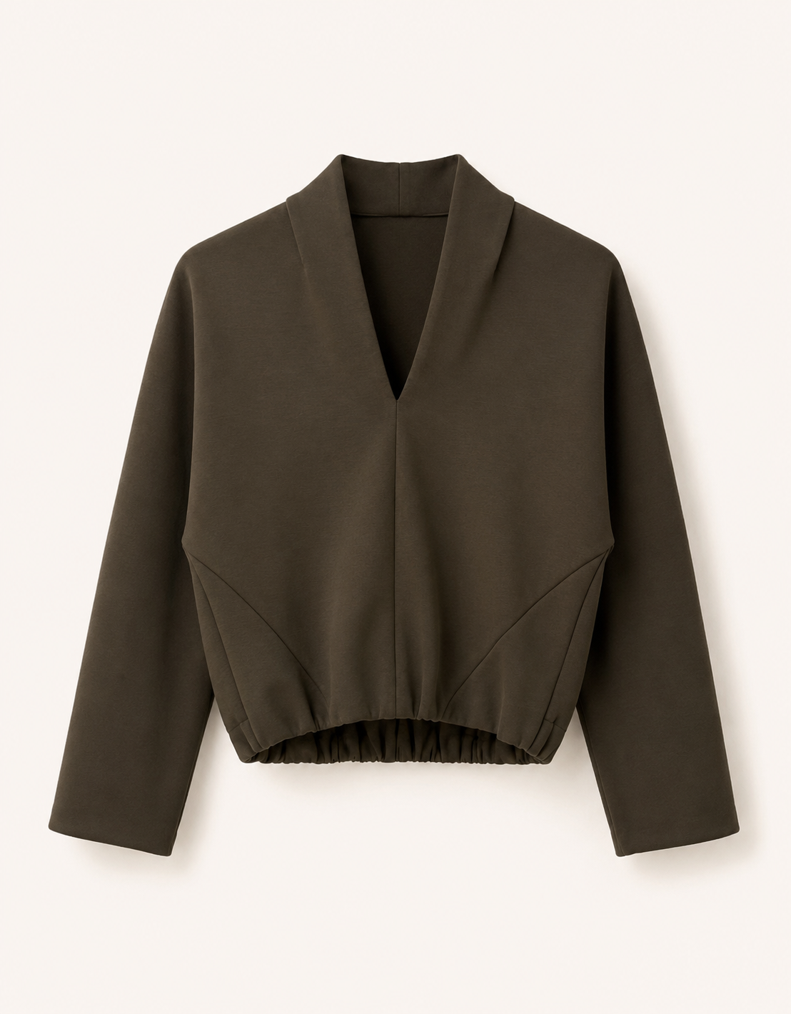 Sudadera cuello pico – vista 5