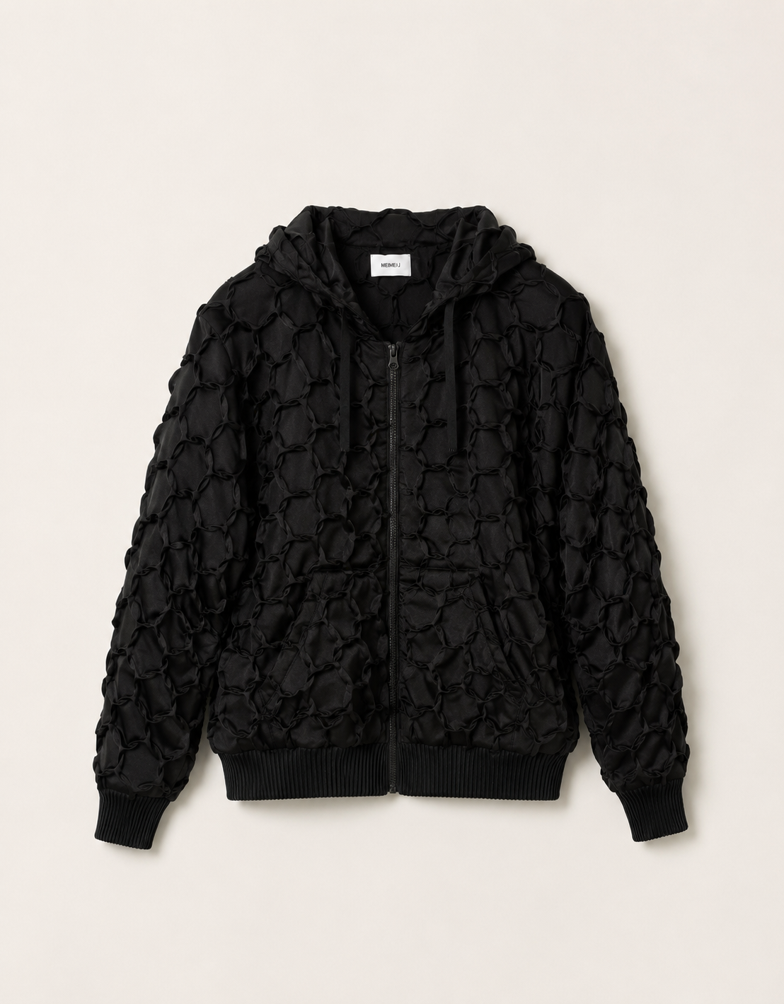 Chaqueta satinada "Geometric"