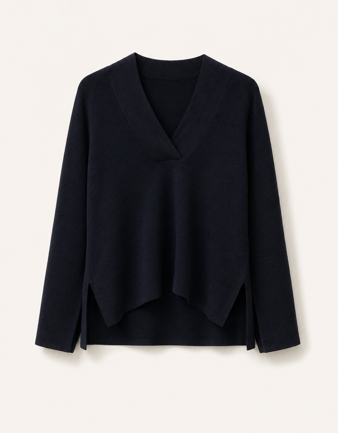 Jersey lana merino pico – vista 3
