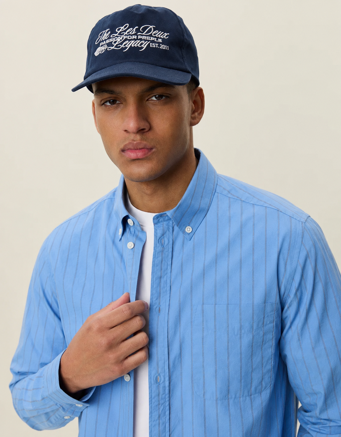 Camisa popelin "Stripe"