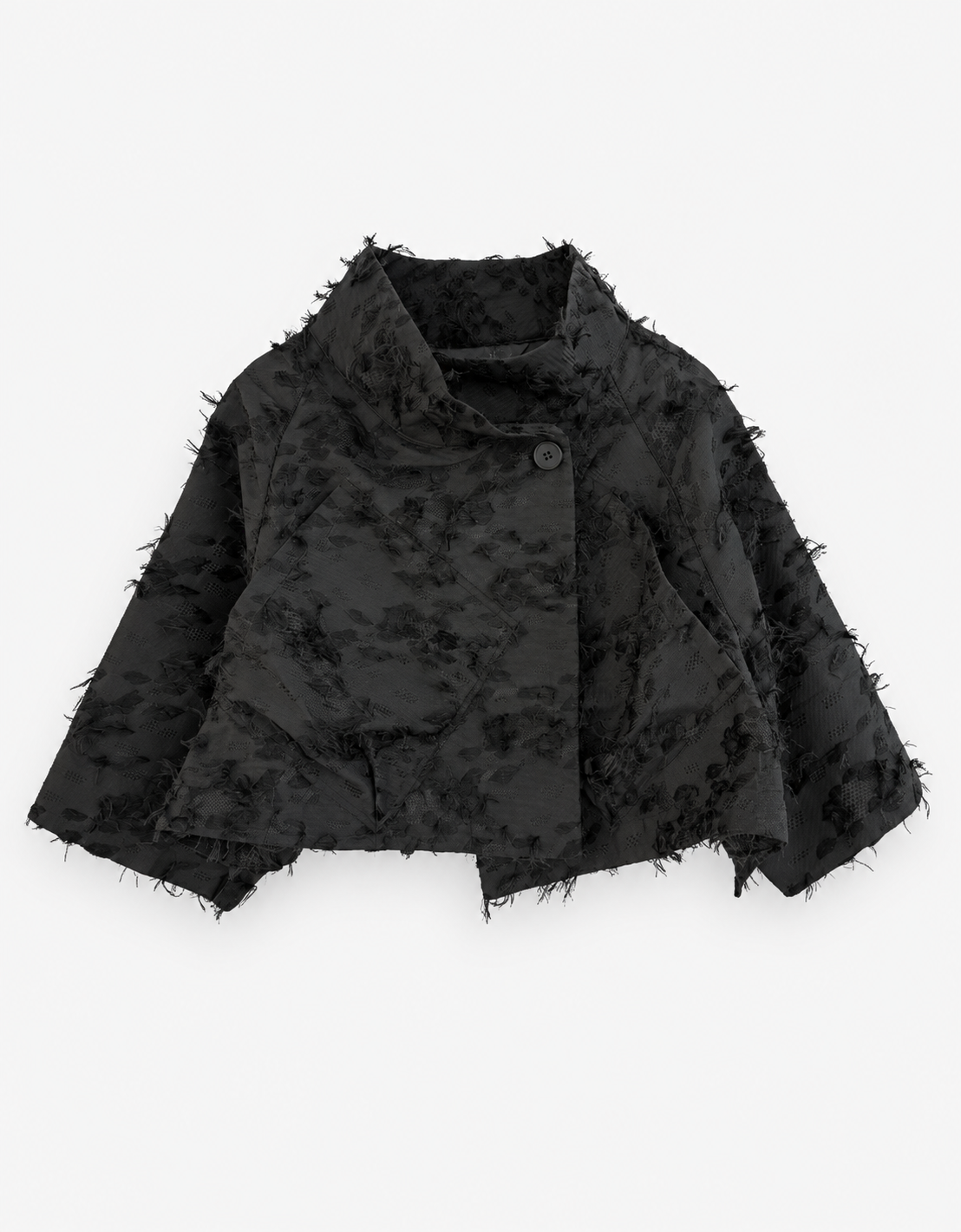 Chaqueta cropped textura "Hasu" – vista principal