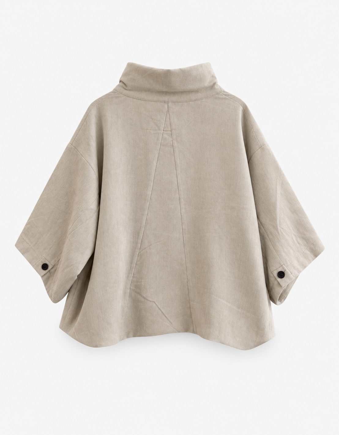 Jersey cuello alto terciopelo "Himawari"