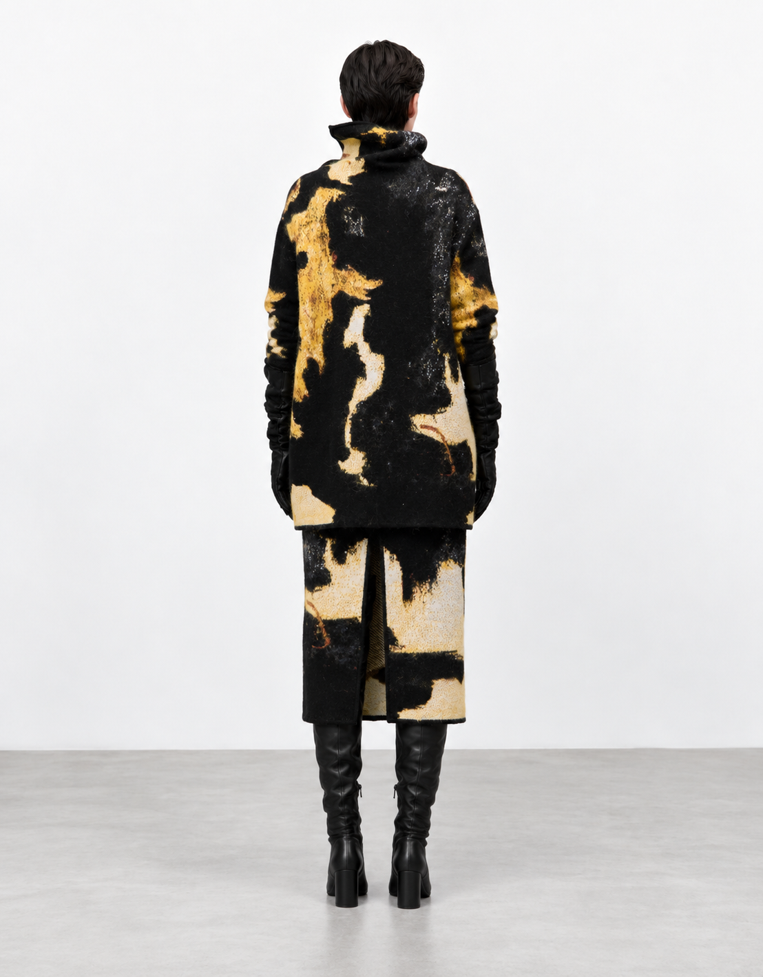Chaqueta estampada cashmere "Hope"