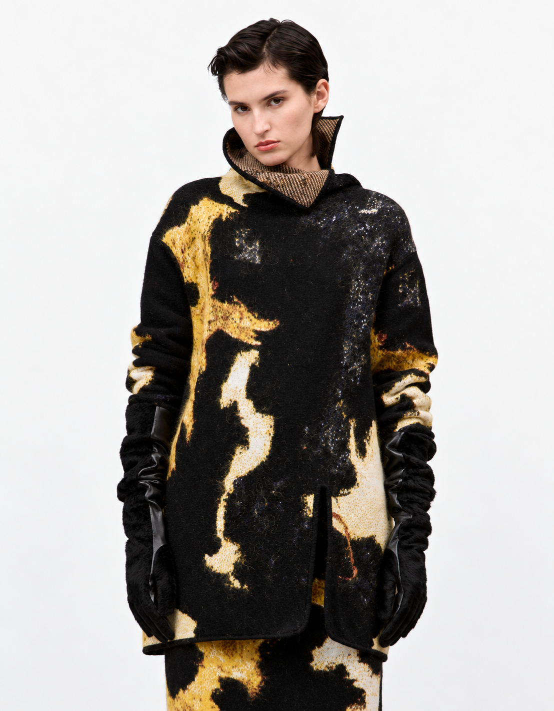 Chaqueta estampada cashmere "Hope"