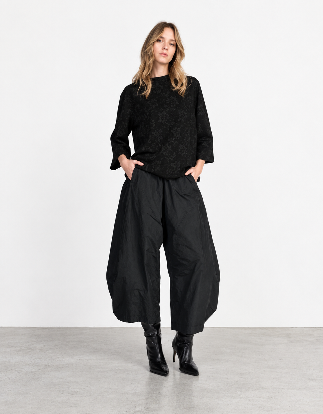 Pantalón taffeta balloon "Swish"