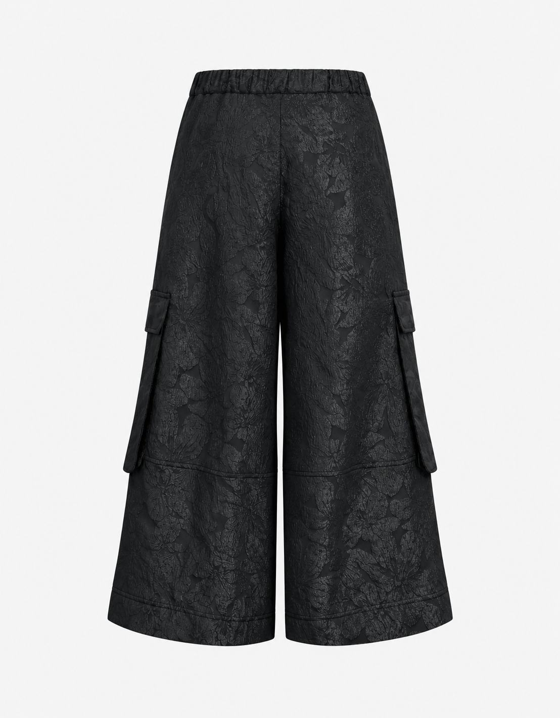Pantalón jacquard cargo "Onyx"