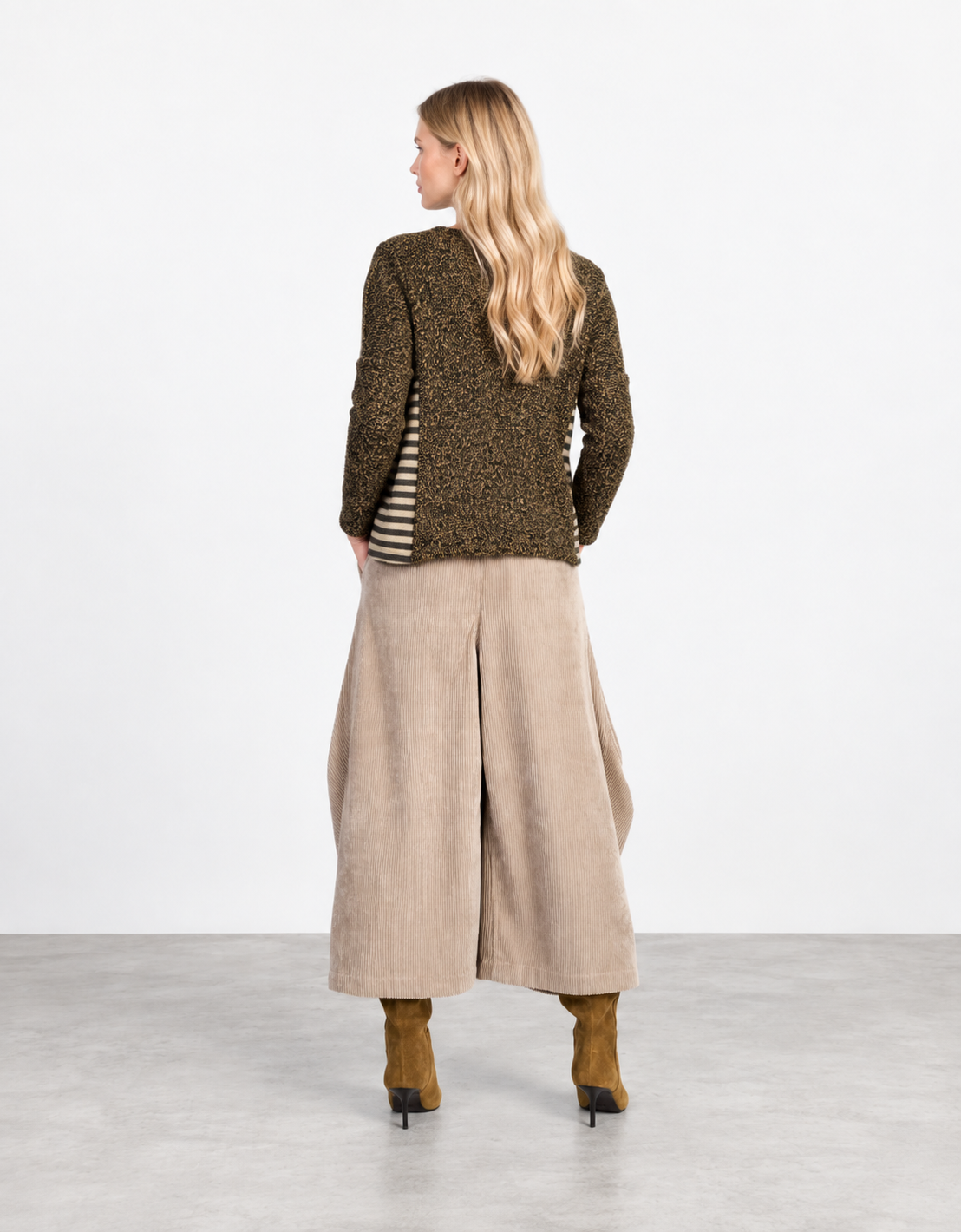 Pantalón de pana "Harem"