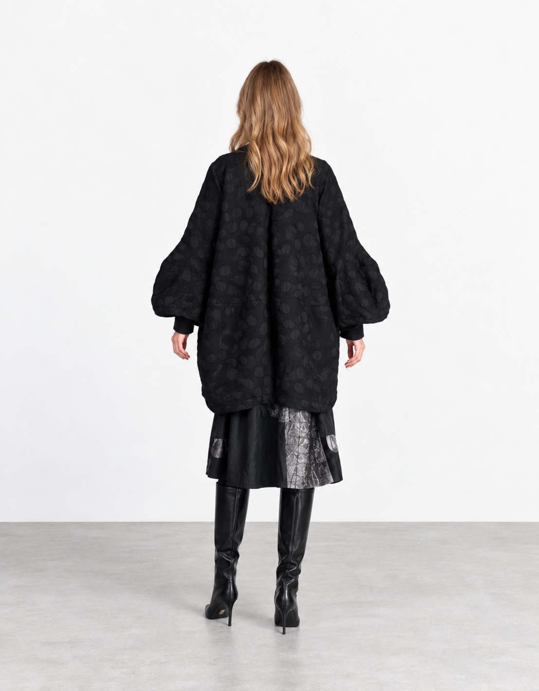 Chaqueta asimétrica "Cobbles"