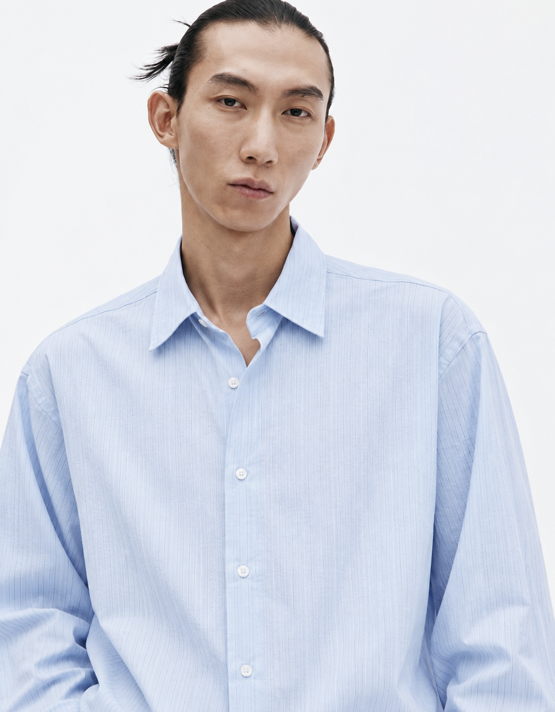Camisa algodón orgánico "Long Sleeve Relaxed Shirt OC"