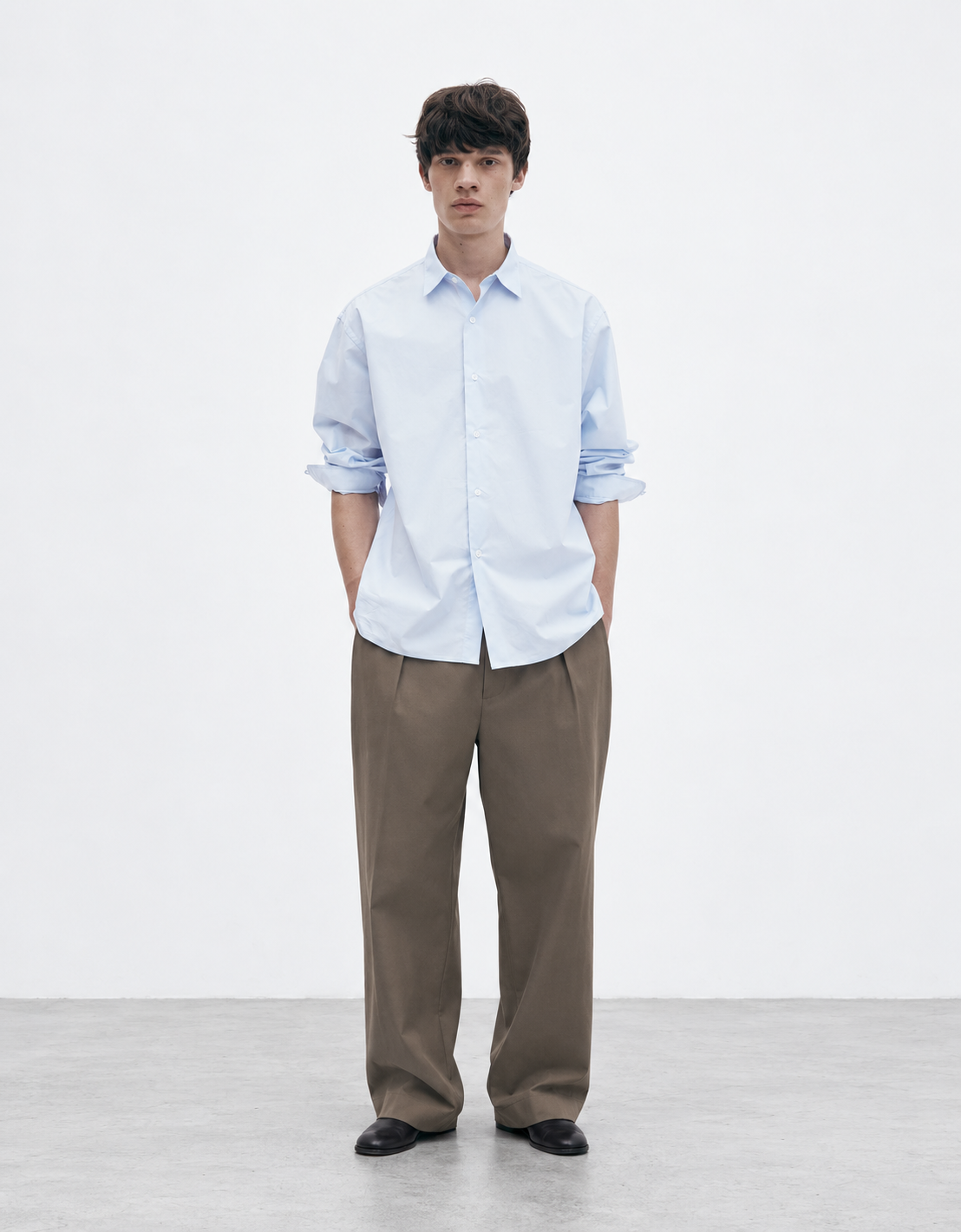 Camisa algodón orgánico "Long Sleeve Relaxed Shirt OC"