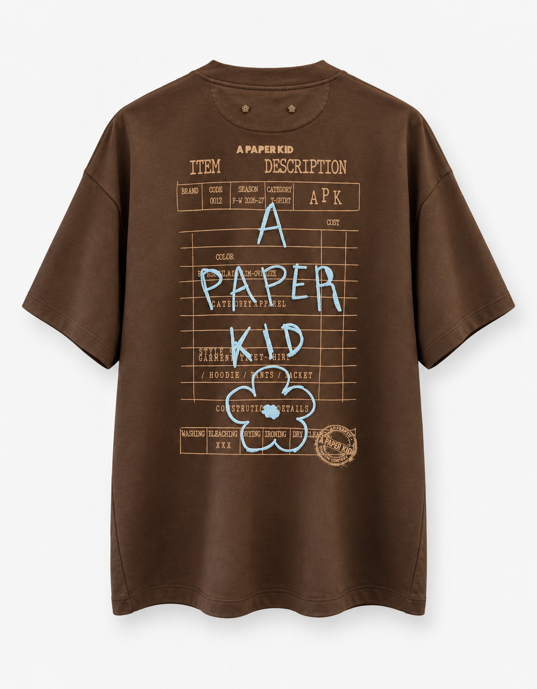 Camiseta unisex "APK FLOWER"