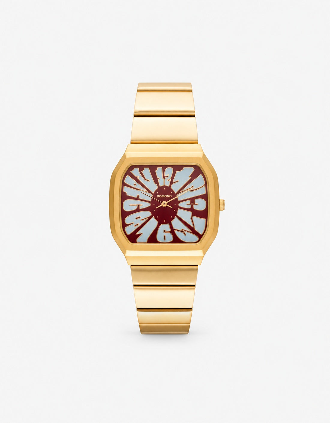 Max Flower Gold Maroon Blue — KOM-W4671 — front editorial
