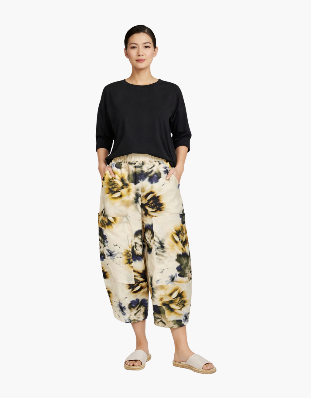 Pantalon "Floral Punto"