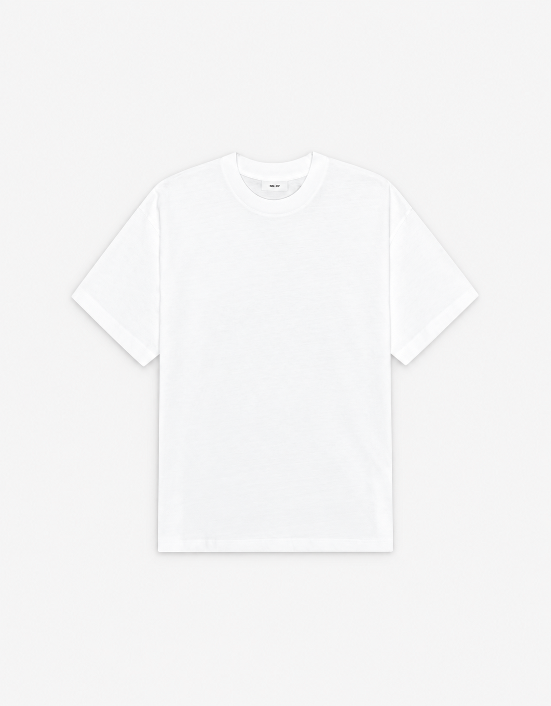 NN07 Lionel SS 30041 blanco — Camiseta sola, frente