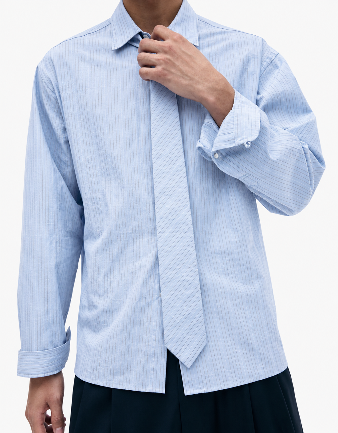 UNFEIGNED CTI245 Rayas - Azul y negro detalle
