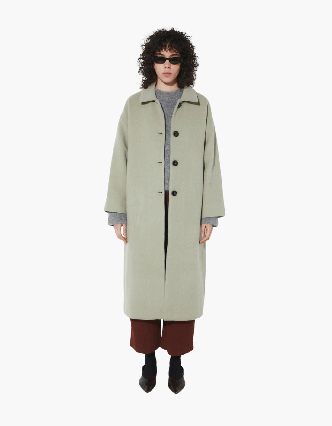 Abrigo de lana "Aline"