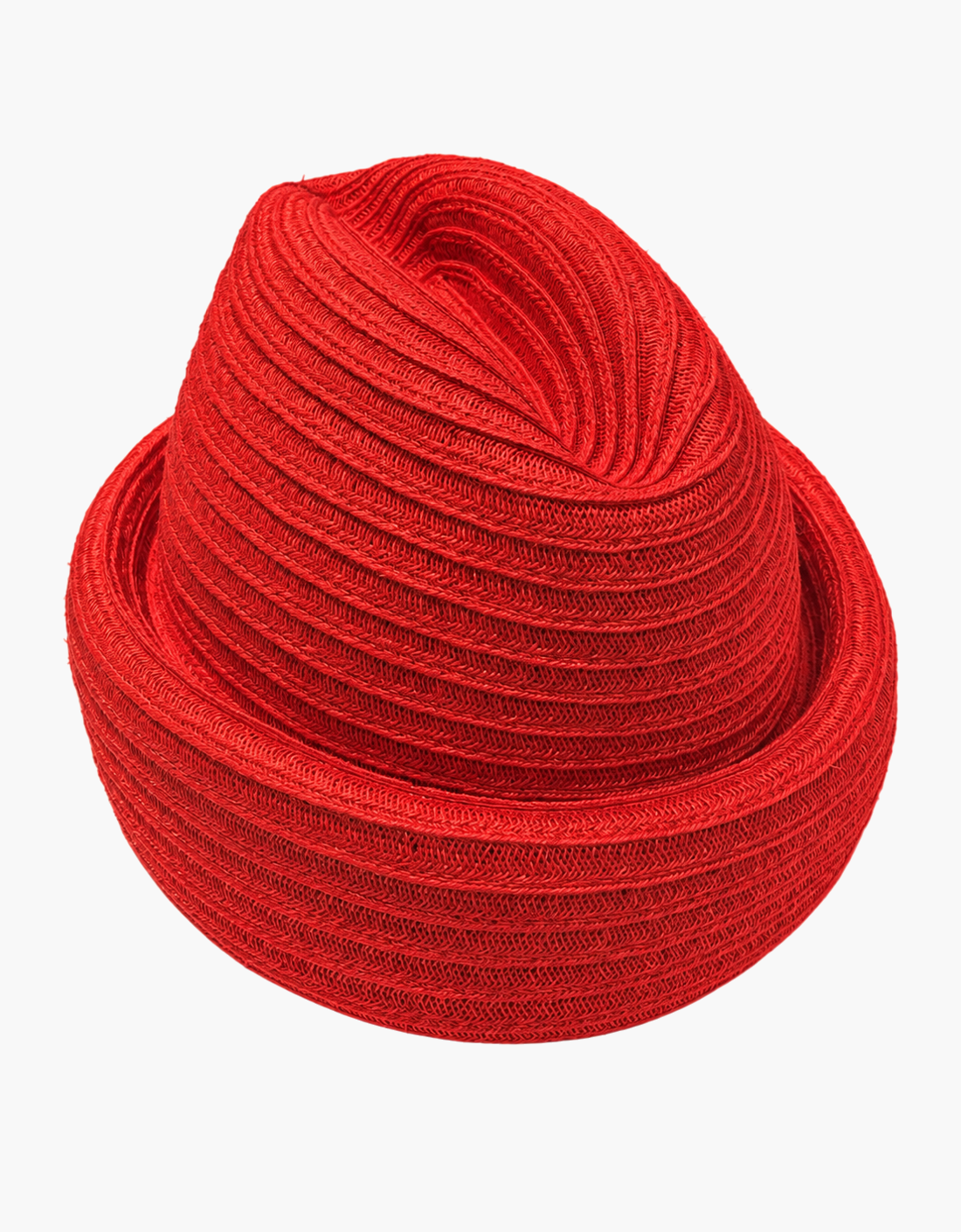 Sombrero cáñamo rojo "Russian Cuff" — vista del producto