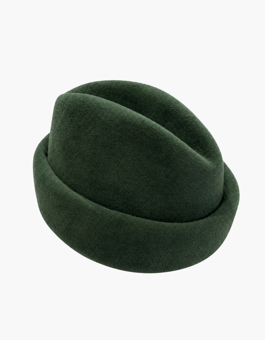Sombrero fieltro verde "Russian Cuff" — vista del producto