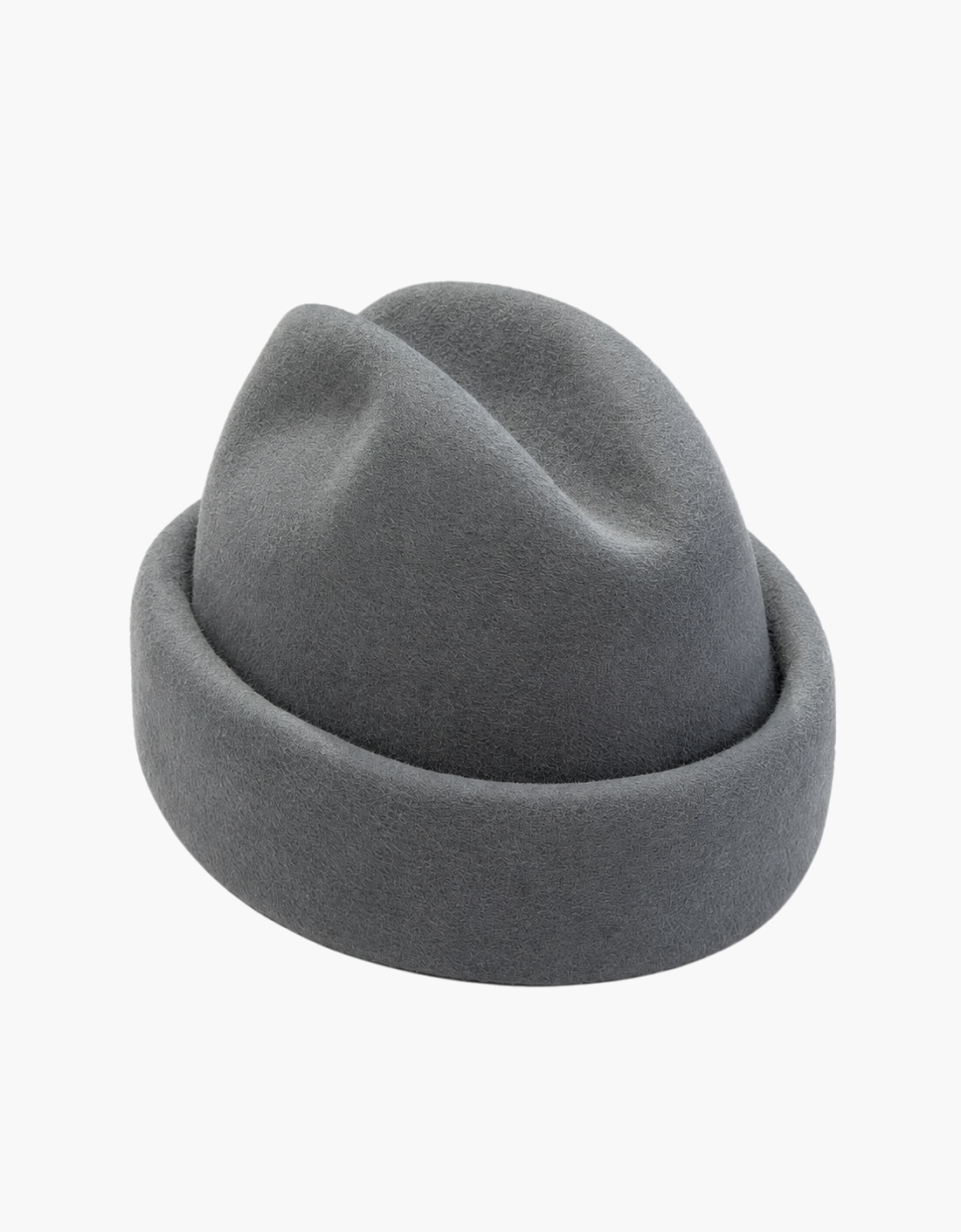Sombrero fieltro gris "Russian Cuff" — vista del producto