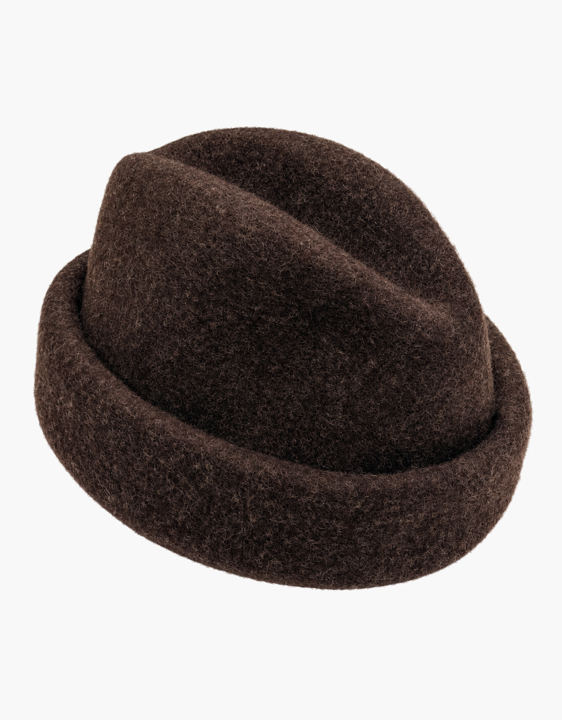 Sombrero fieltro marrón "Russian Cuff" — vista del producto