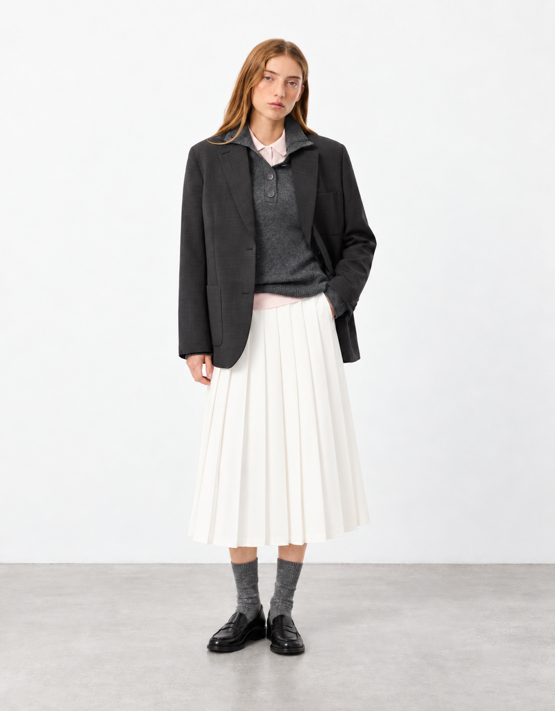 Blazer mezcla lana