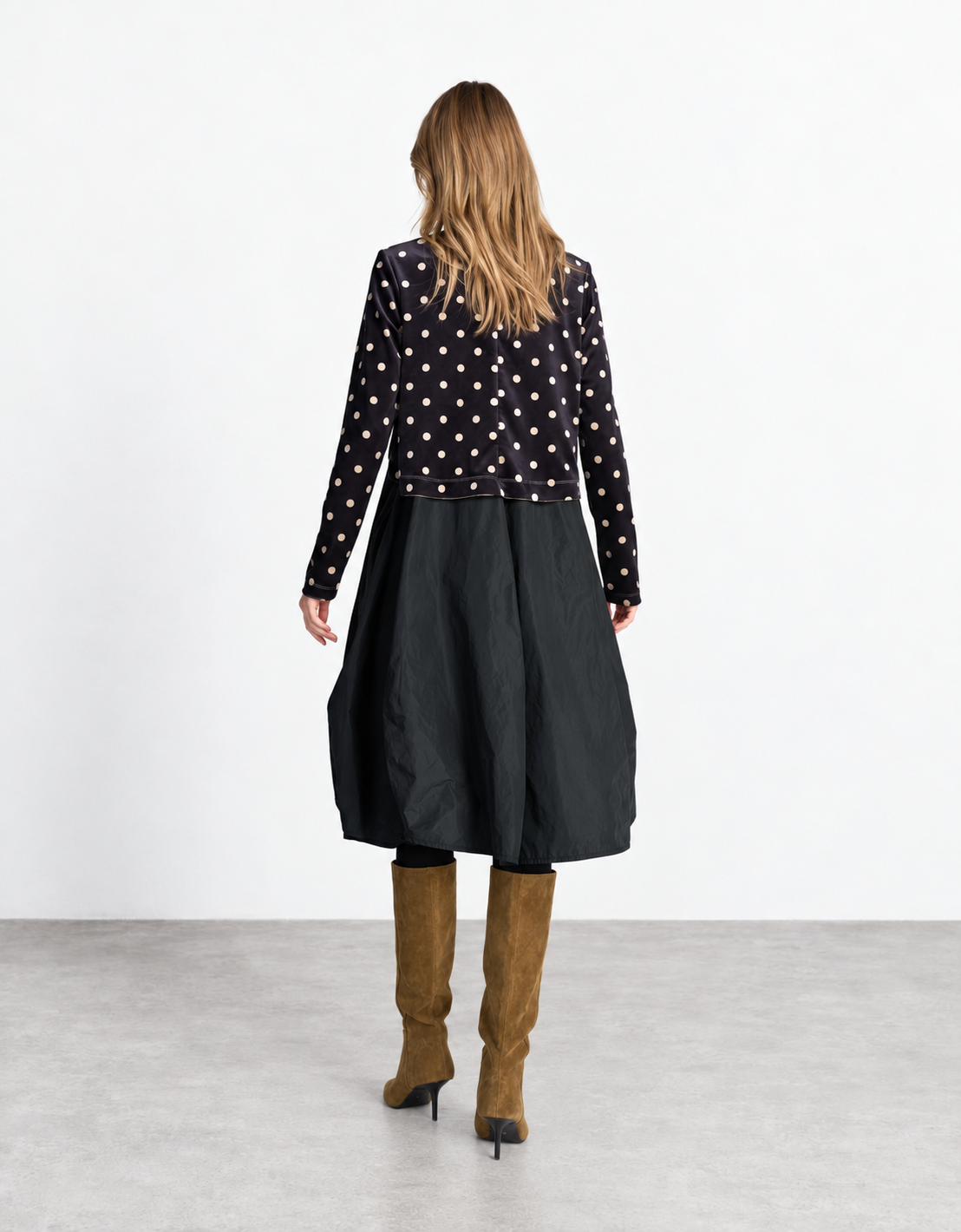 Vestido chaqueta topos "Polka" – vista 2