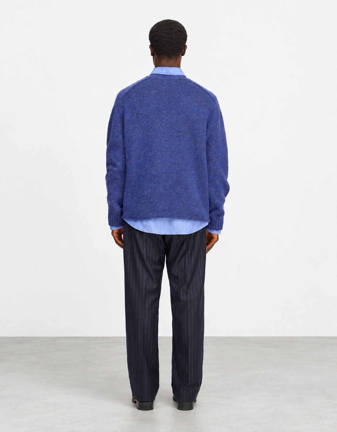Jersey Jim Crew Neck Blue Ignition - trasera