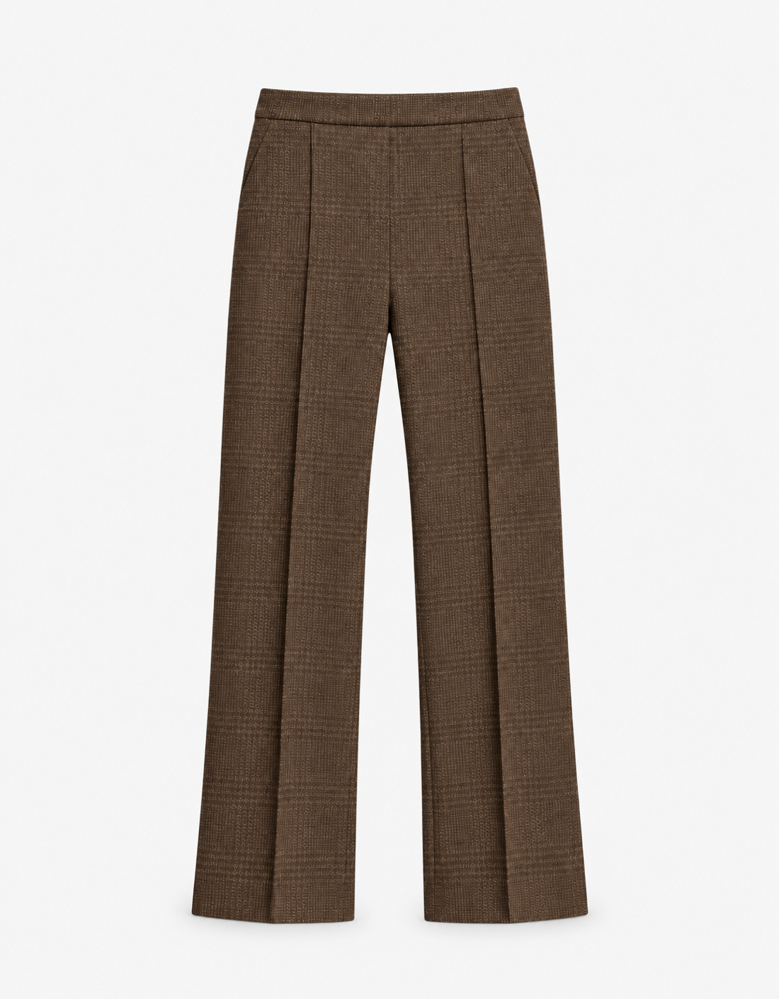 Pantalón jacquard de cuadros "Zampino"
