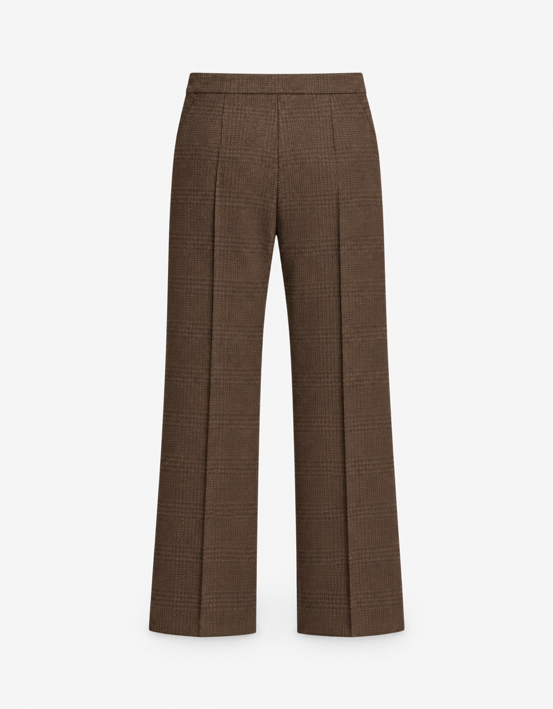 Pantalón jacquard de cuadros "Zampino"