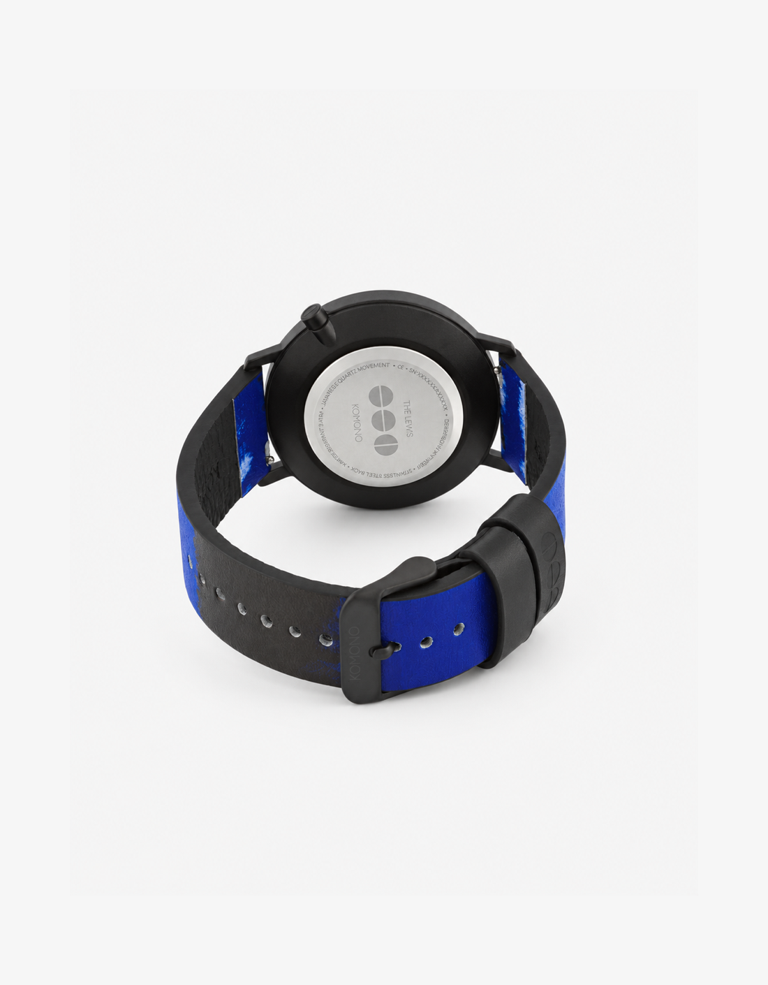 Reloj con estampado "Lewis Tie Dye Blue"