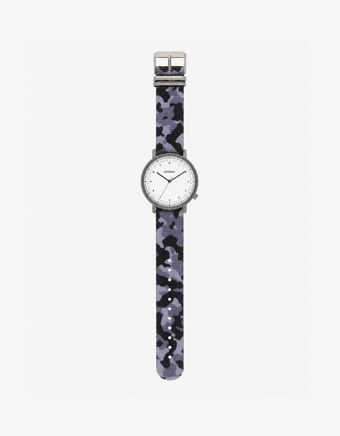 Reloj con estampado "Lewis Camo Shadow Black"