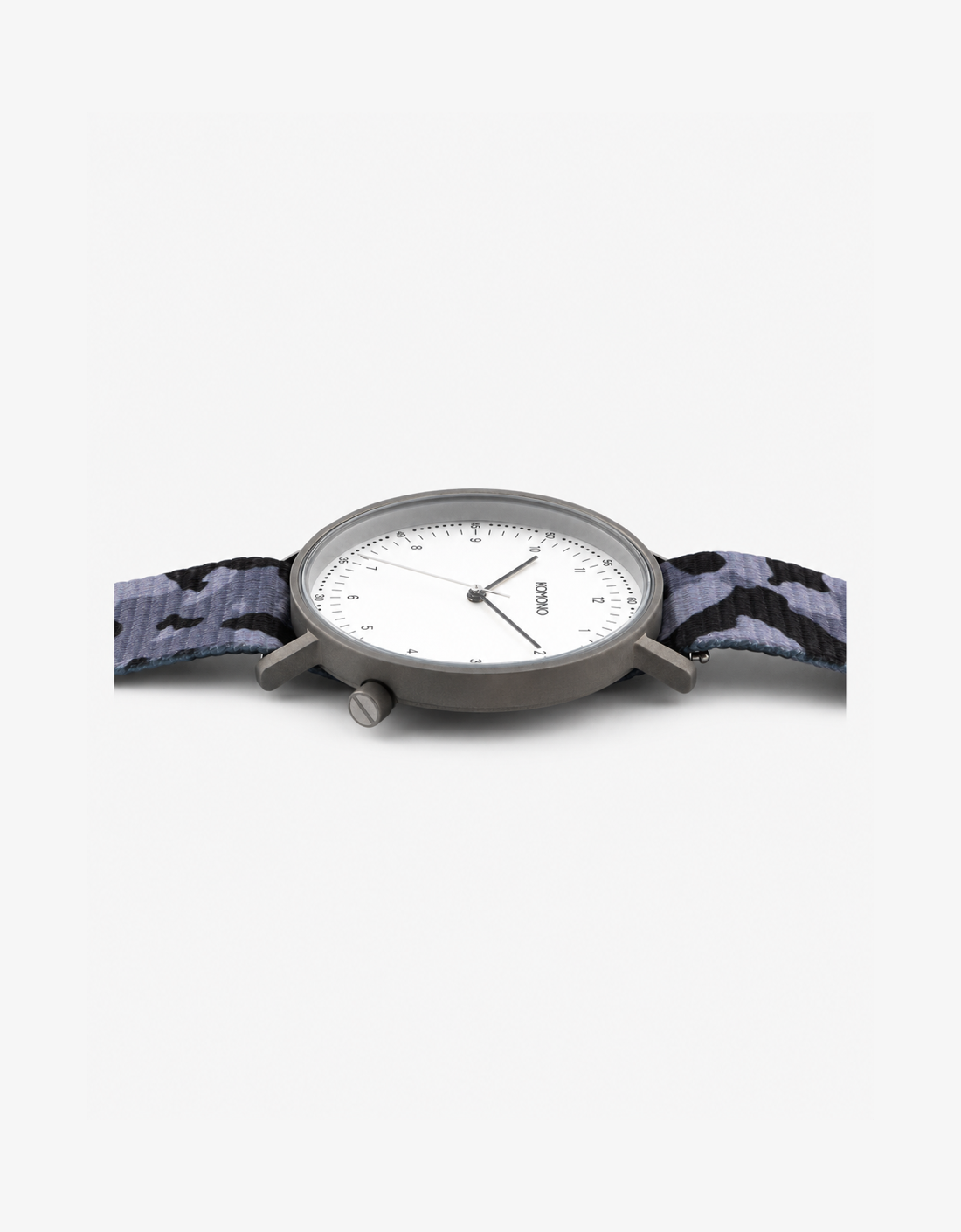 Reloj con estampado "Lewis Camo Shadow Black"