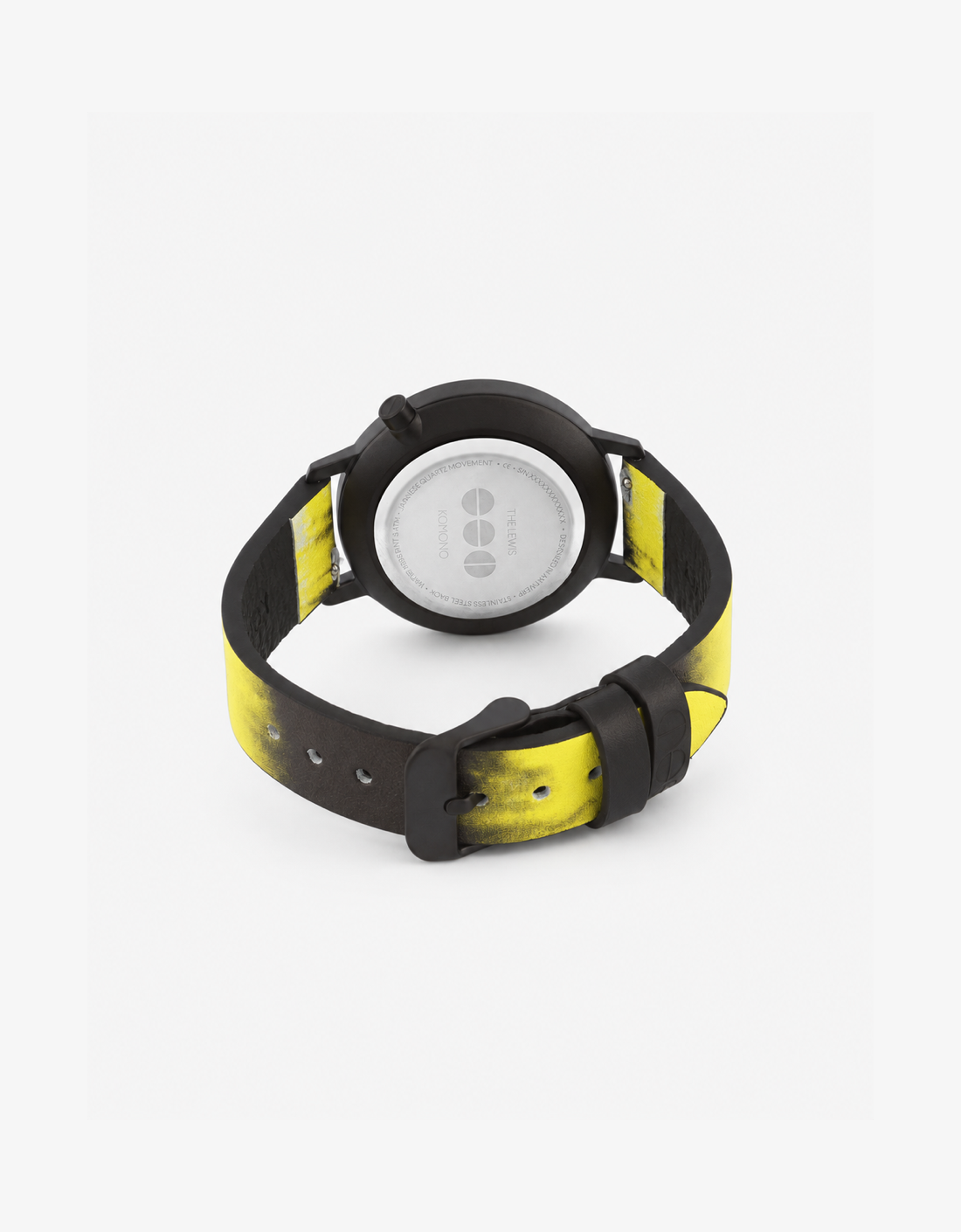Reloj con estampado tie dye "Harlow Tie Dye Lemon"