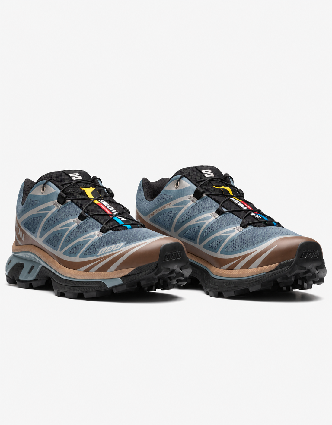 Salomon - XT-6 (Stormy Weather / Mustang / Stormy Weather) — par