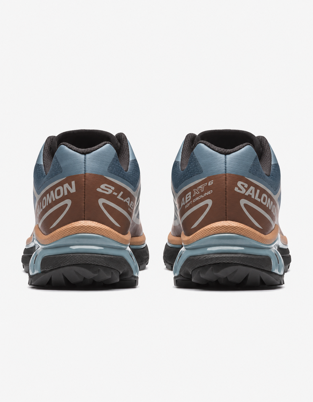 Salomon - XT-6 (Stormy Weather / Mustang / Stormy Weather) — trasera