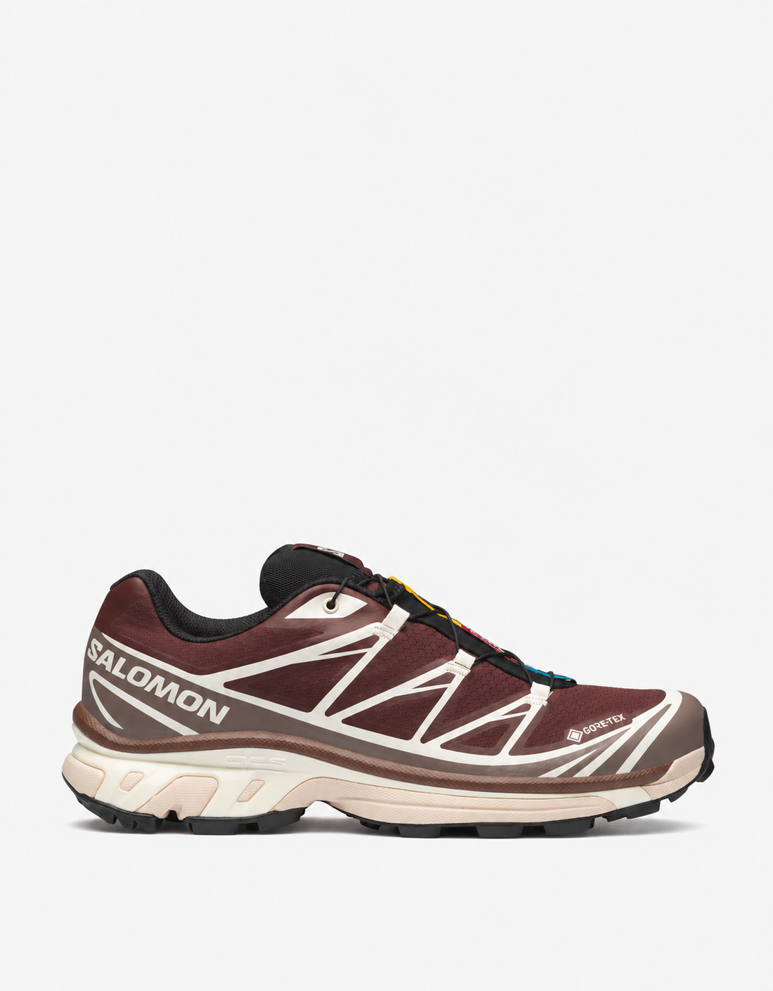 Salomon - XT-6 GTX (Bitter Chocolate / Iron / Vanilla Ice) — lateral