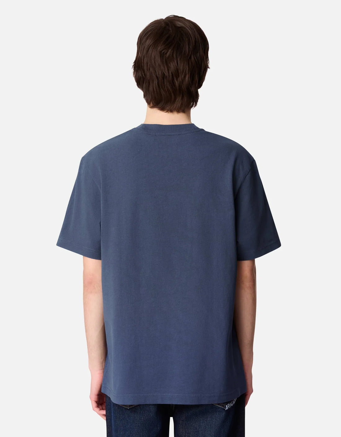Camiseta "Micro Bee Bird" Gris humo – trasera