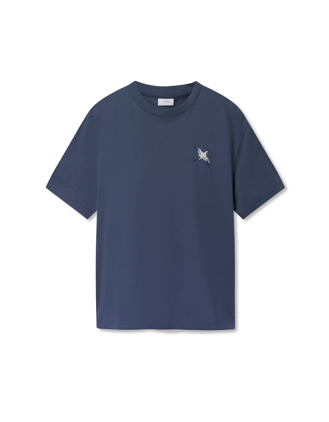 Camiseta "Micro Bee Bird" Gris humo – producto