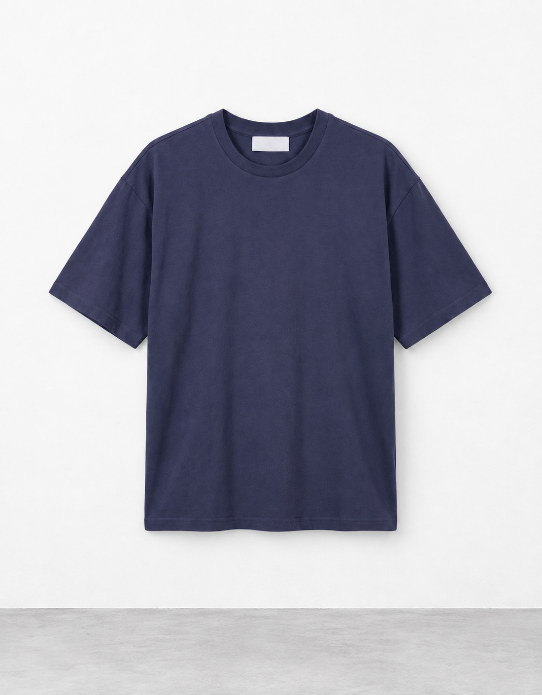 Basic U Azul marino prenda frontal