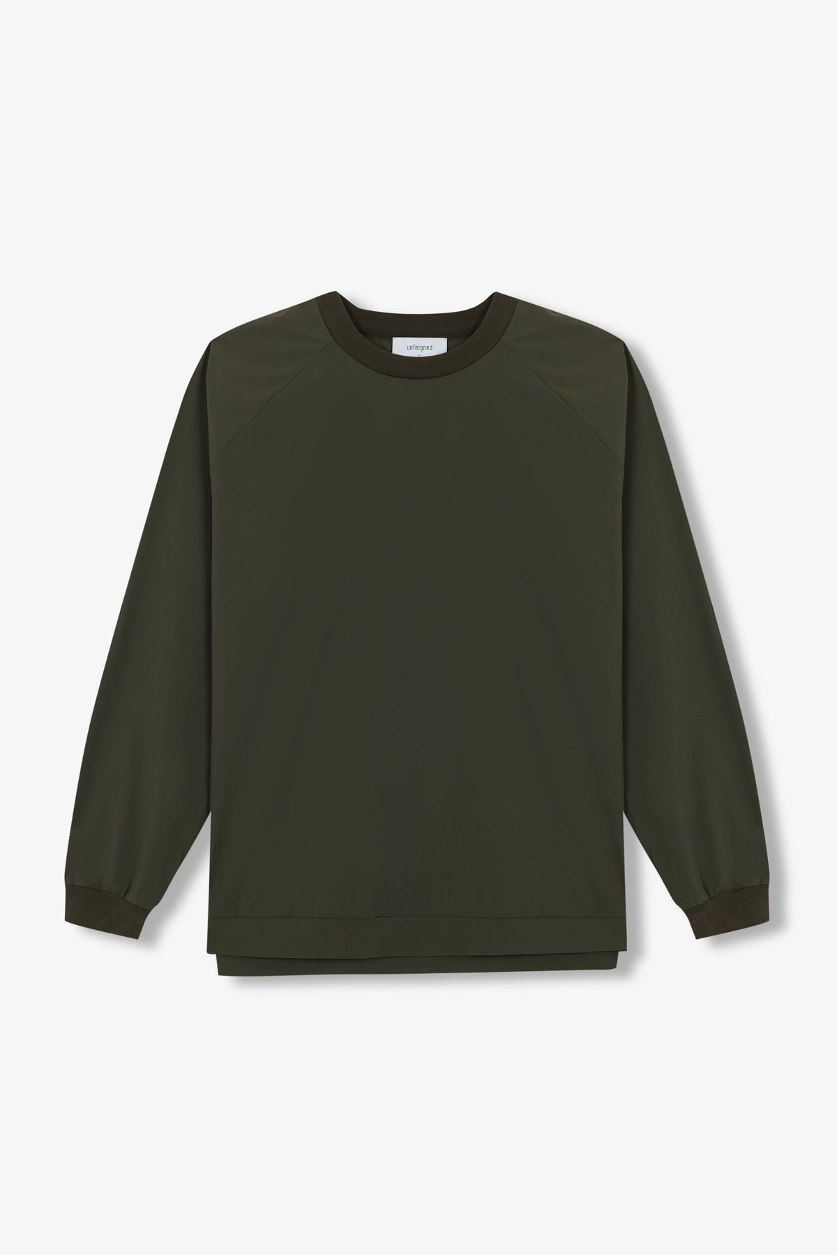 Sudadera técnica N WR color khaki - vista 2