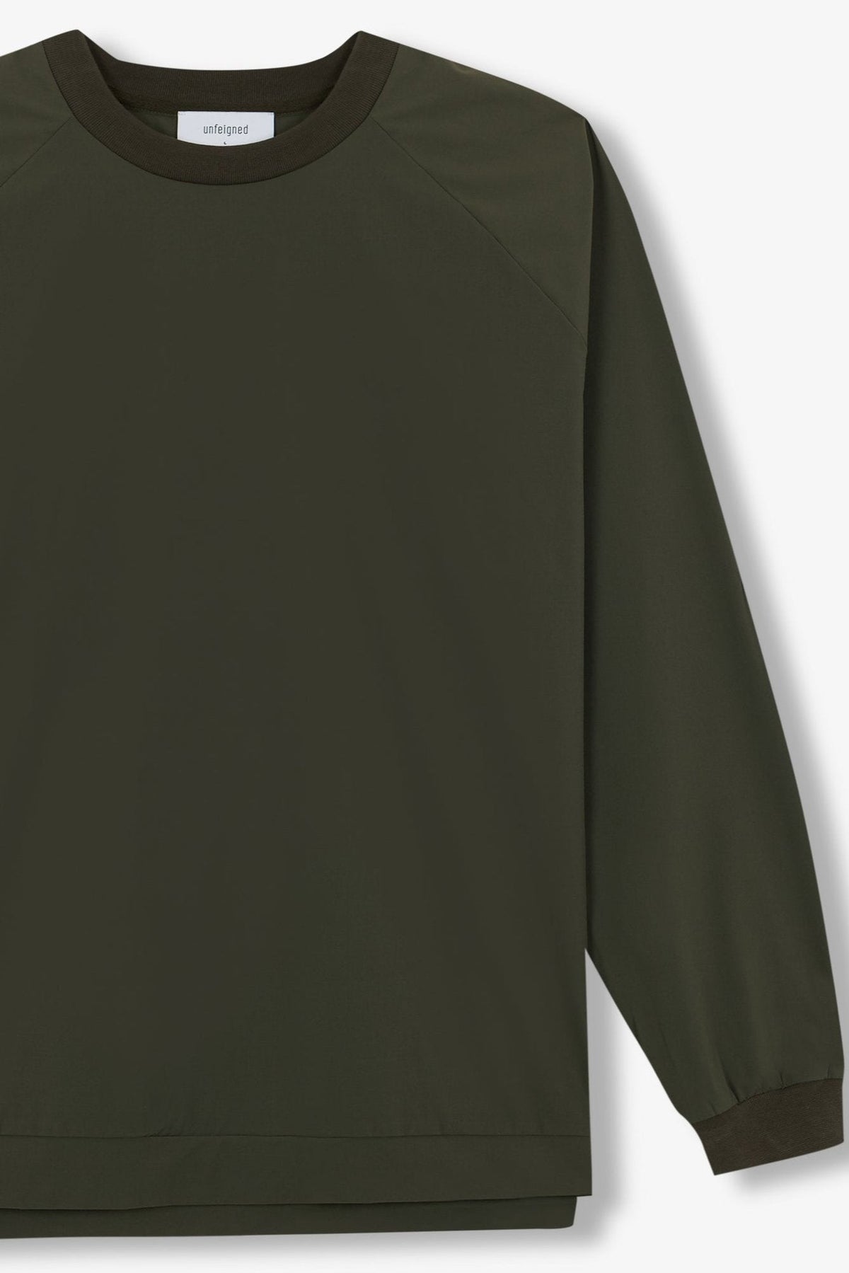 Sudadera técnica N WR color khaki - vista 5